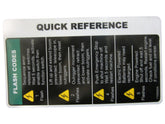1706926 Decal, User Flash Codes | JLG